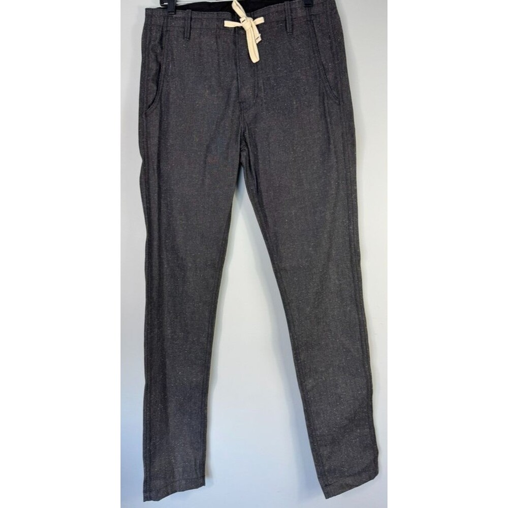 Rogue Territory RGT Slim Straight High Waist Mens Pant 31 x 36 Heathered Black